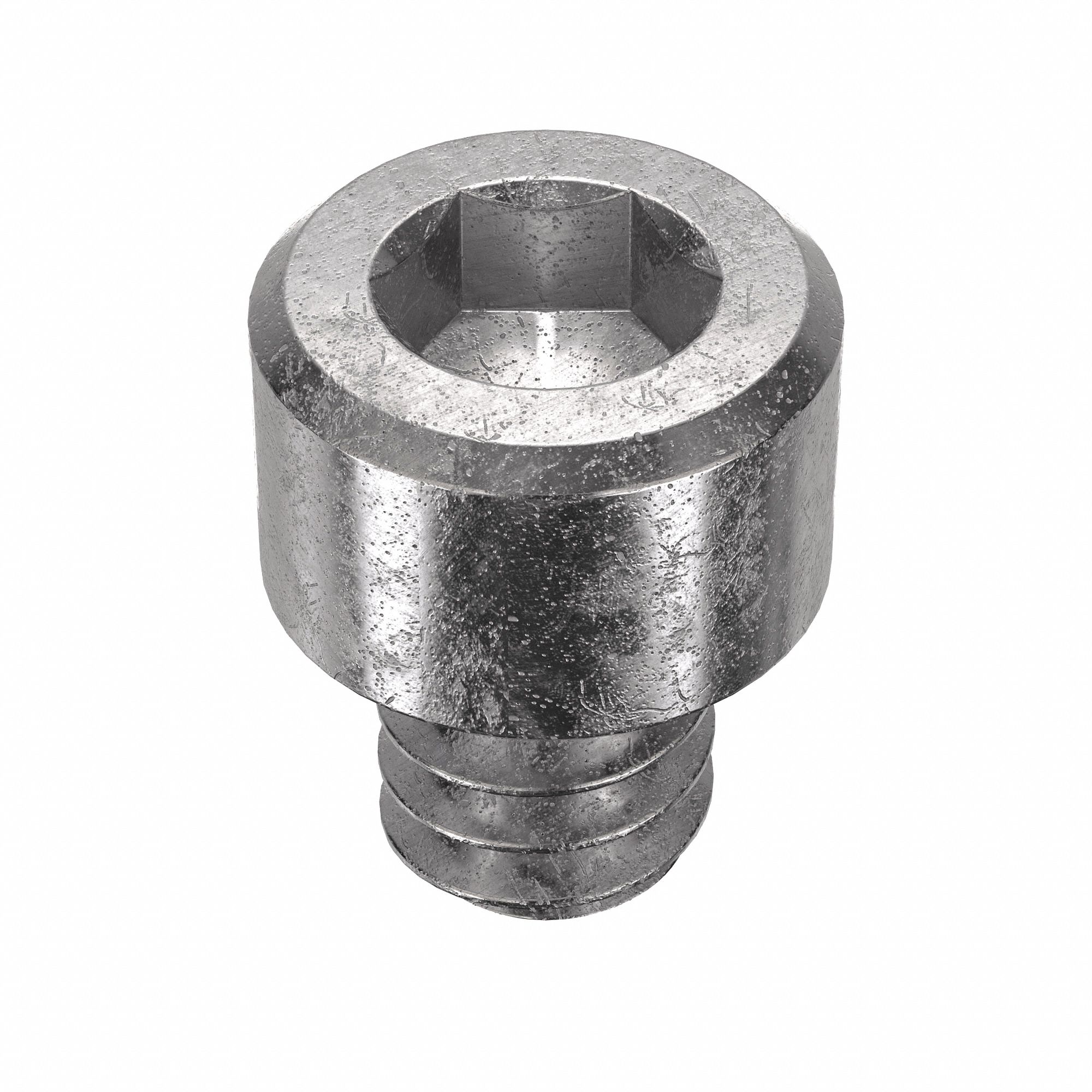 Socket Head Cap Screw: #4-40 Thread Size, 1/8 in Lg, Std, Plain, Stainless Steel, 18-8, 100 PK