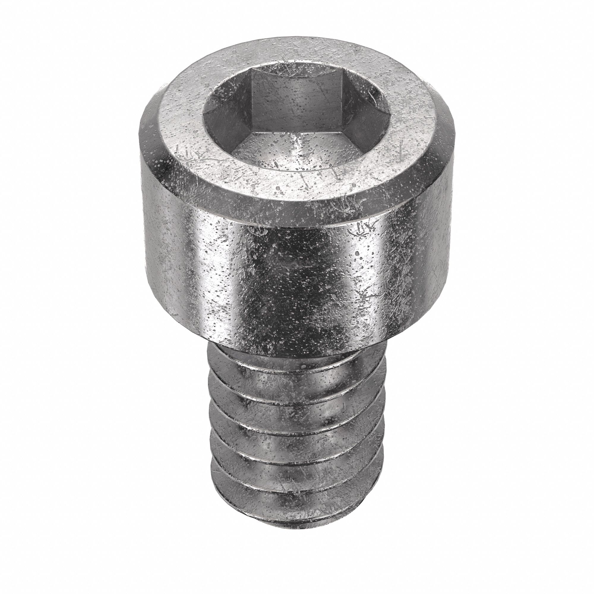 Socket Head Cap Screw: #4-40 Thread Size, 3/16 in Lg, Std, Plain, Stainless Steel, 18-8, 100 PK