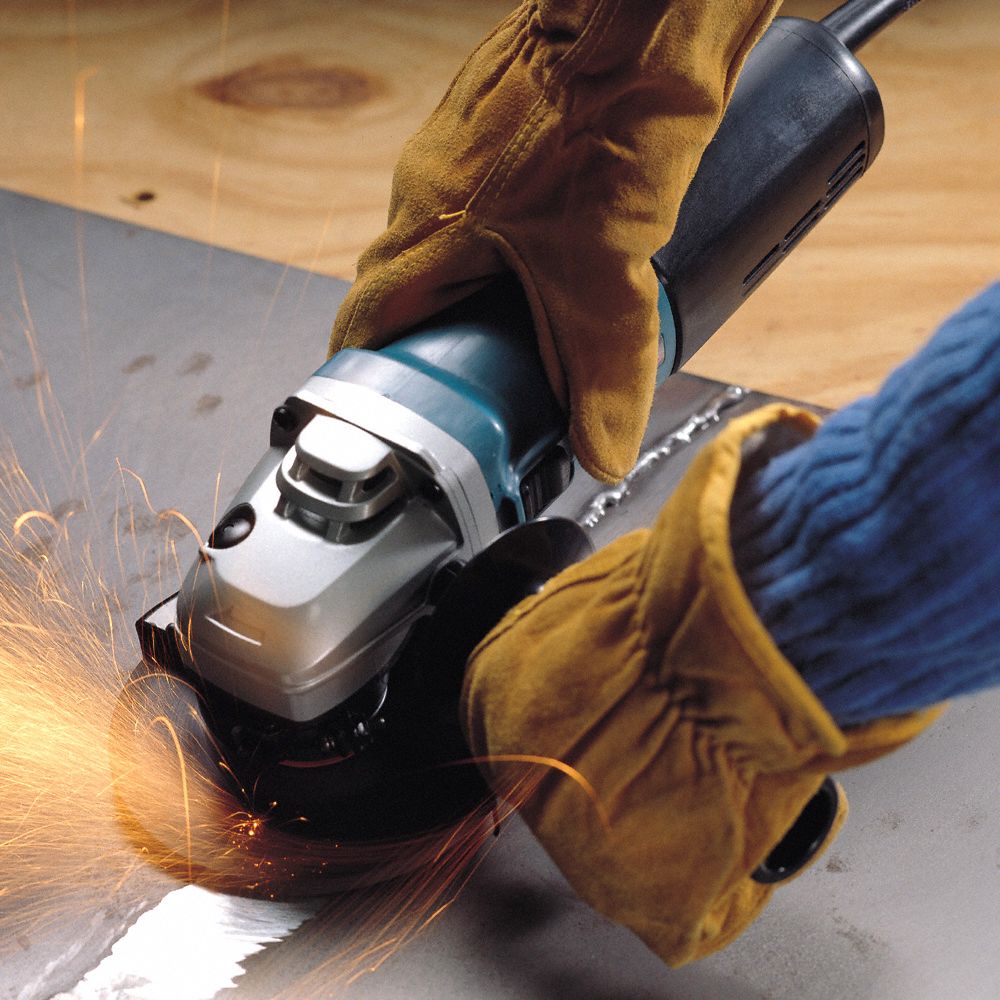 MAKITA Angle Grinder 13 A, 10,500 RPM Max. Speed, Slide, Adj Guard