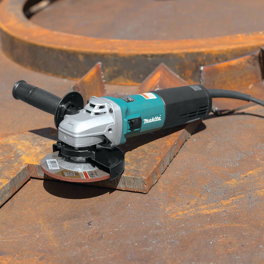MAKITA Angle Grinder 13 A, 10,500 RPM Max. Speed, Slide, Adj Guard