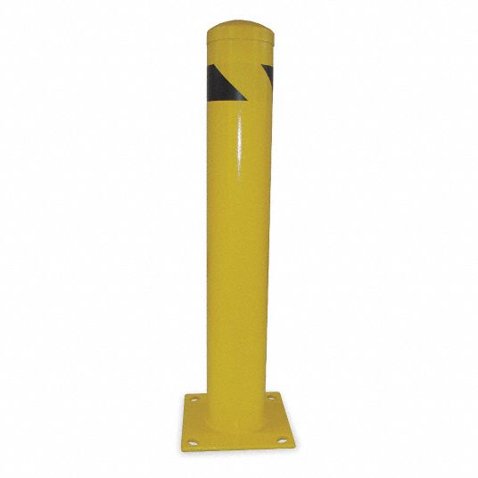 Bolt-On, 36 in Install Ht, Bollard - 1GUD7|1GUD7 - Grainger