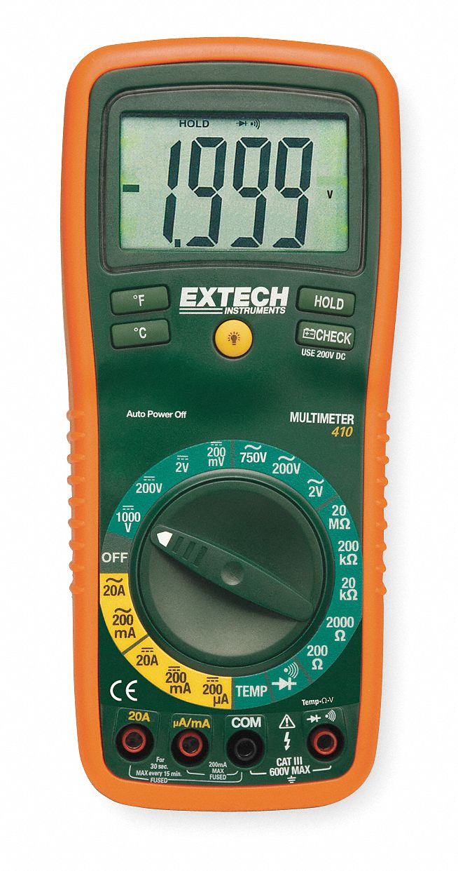EXTECH EXTECH (R) EX410 Series, Full Size Basic Features, Digital