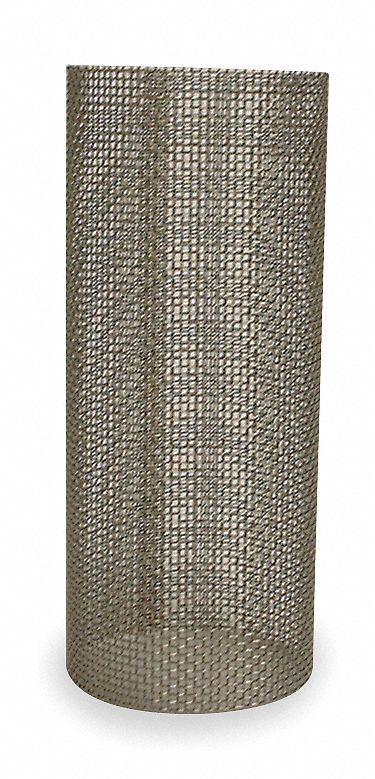 Ron-Vik 3/8" FNPT In-Line Strainer Nylon Housing T304 Stainless 80 Mesh