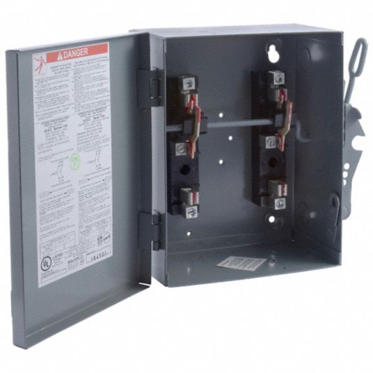 SQUARE D, Non-Fusible, 30 A, Safety Switch - 1H299|92251 - Grainger