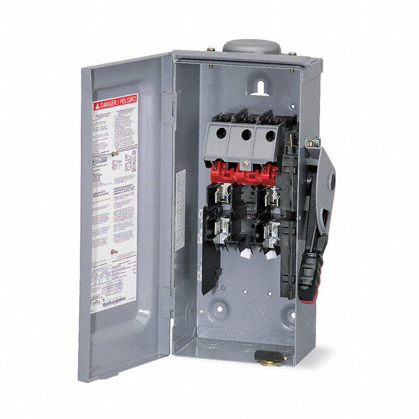 SQUARE D Safety Switch, 3R NEMA Enclosure Type, 200 Amps ... ac disconnect switch non fused wiring diagram 