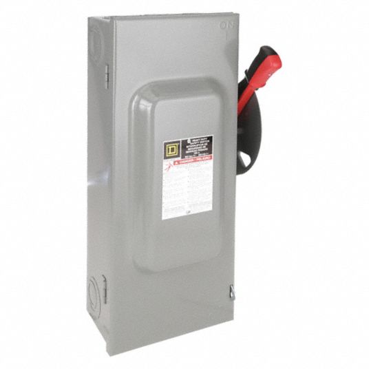 SQUARE D, Non-Fusible, 100 A, Safety Switch - 1H379|HU363 - Grainger