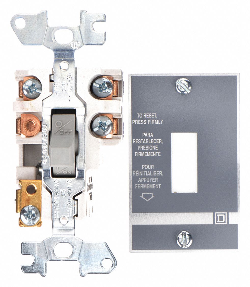 Manual Motor Starter: Non-Reversing, 2 Poles, 16 A, Thermal Protection, Toggle Switch