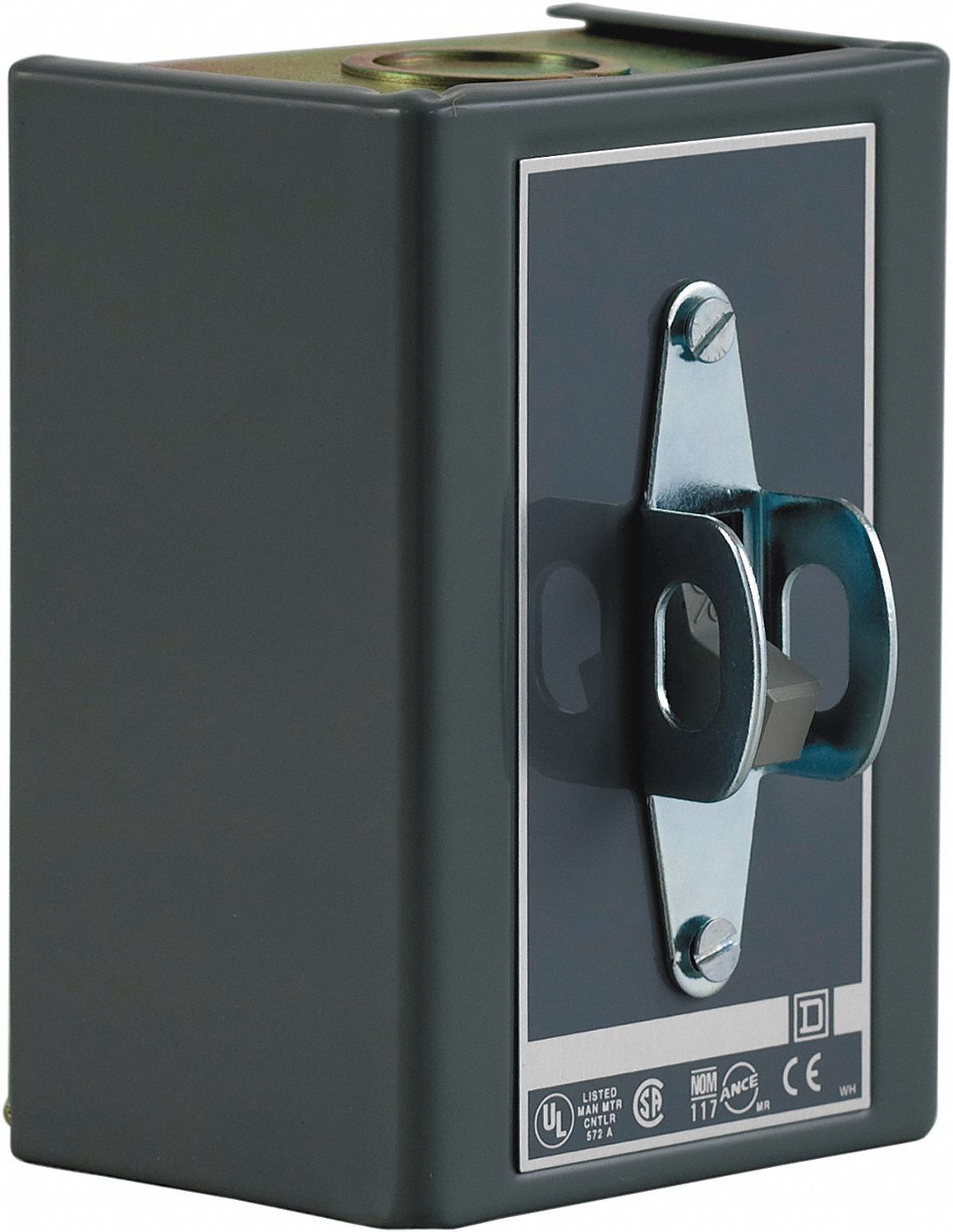 SQUARE D Manual Motor Switch, Toggle, 1 Enclosure NEMA Rating 1H403