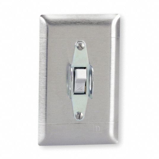 SQUARE D Manual Motor Switch, Toggle, No Enclosure Enclosure NEMA