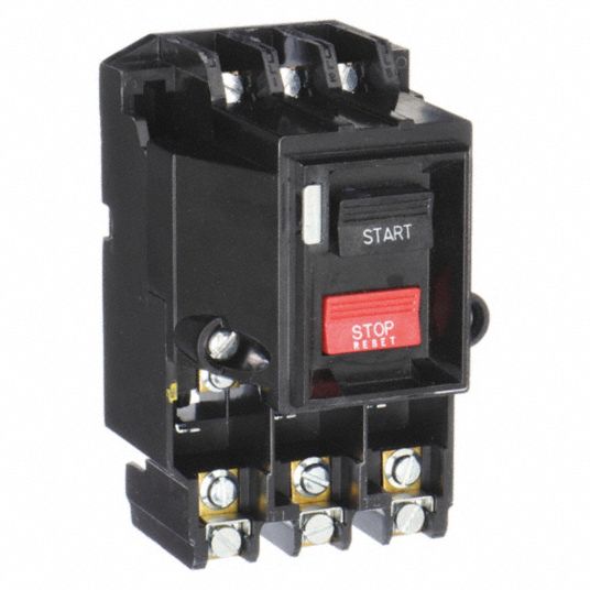 SQUARE D, Non-Reversing, 3 Poles, Manual Motor Starter - 1H413|2510MBO2 ...