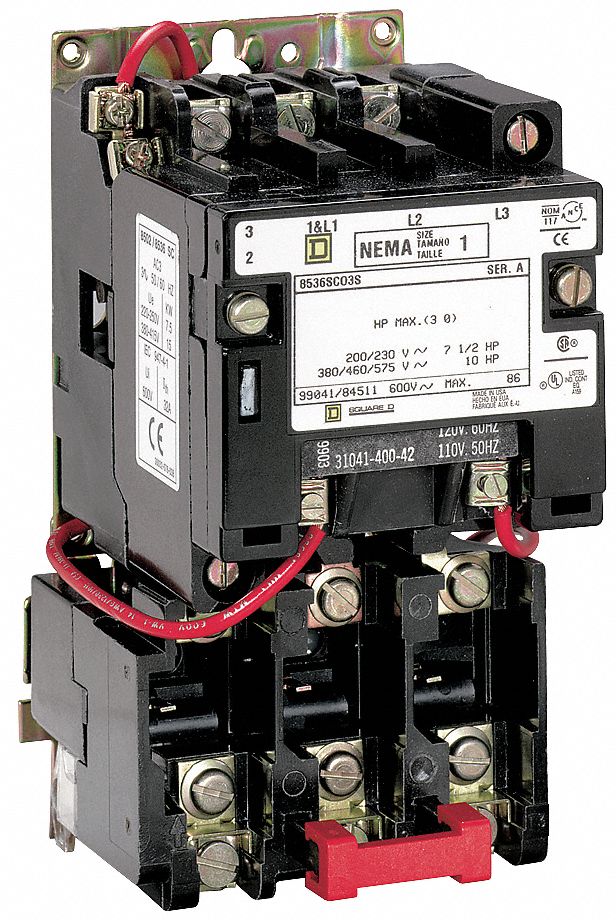 SQUARE D DEMARREUR MAGNETIQUE DE MOTEUR 600V - Démarreurs magnétiques avec  rupteur thermique - SQD8536SDO1V06