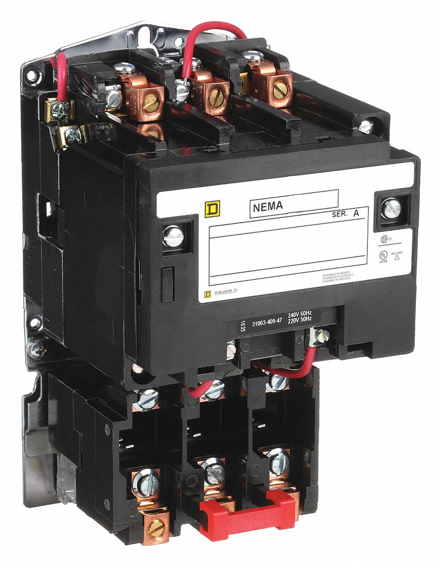 SQUARE D DEMARREUR MAGNETIQUE DE MOTEUR 600V - Démarreurs magnétiques avec  rupteur thermique - SQD8536SDO1V06