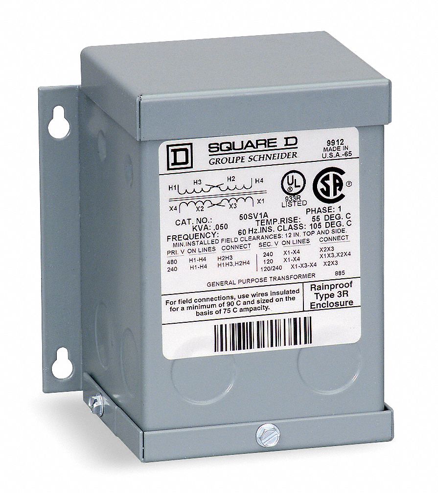 Details about   Square D Company 122C All Purpose 16 Volt Transformer For Bells& Chimes 