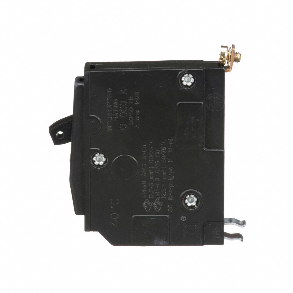 SQUARE D Miniature Circuit Breaker: 10 A, 120/240V AC, Single Phase ...