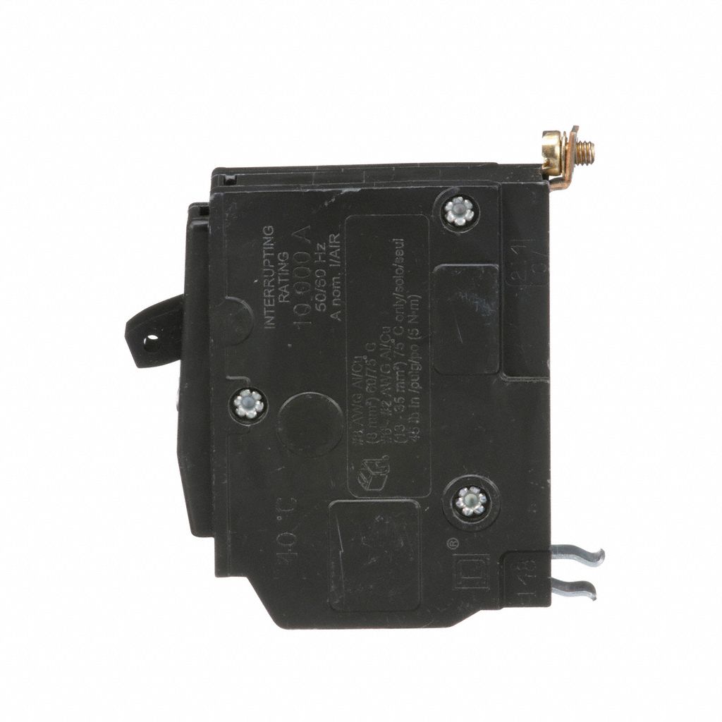 SQUARE D Miniature Circuit Breaker: 50 A, 120/240V AC, Single Phase ...