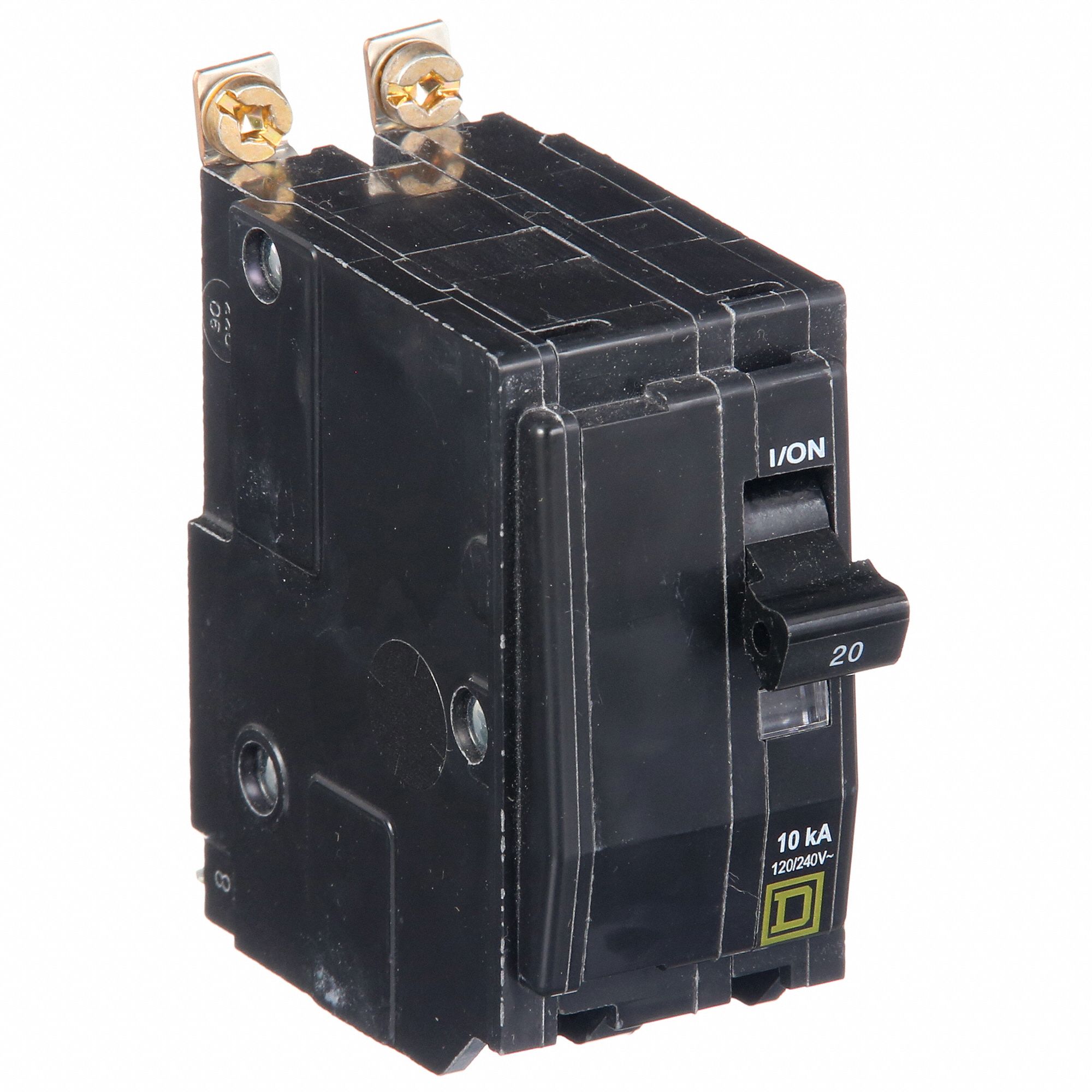 SQUARE D, 20 A, 120/240V AC, Miniature Circuit Breaker - 1H885|QOB220 ...