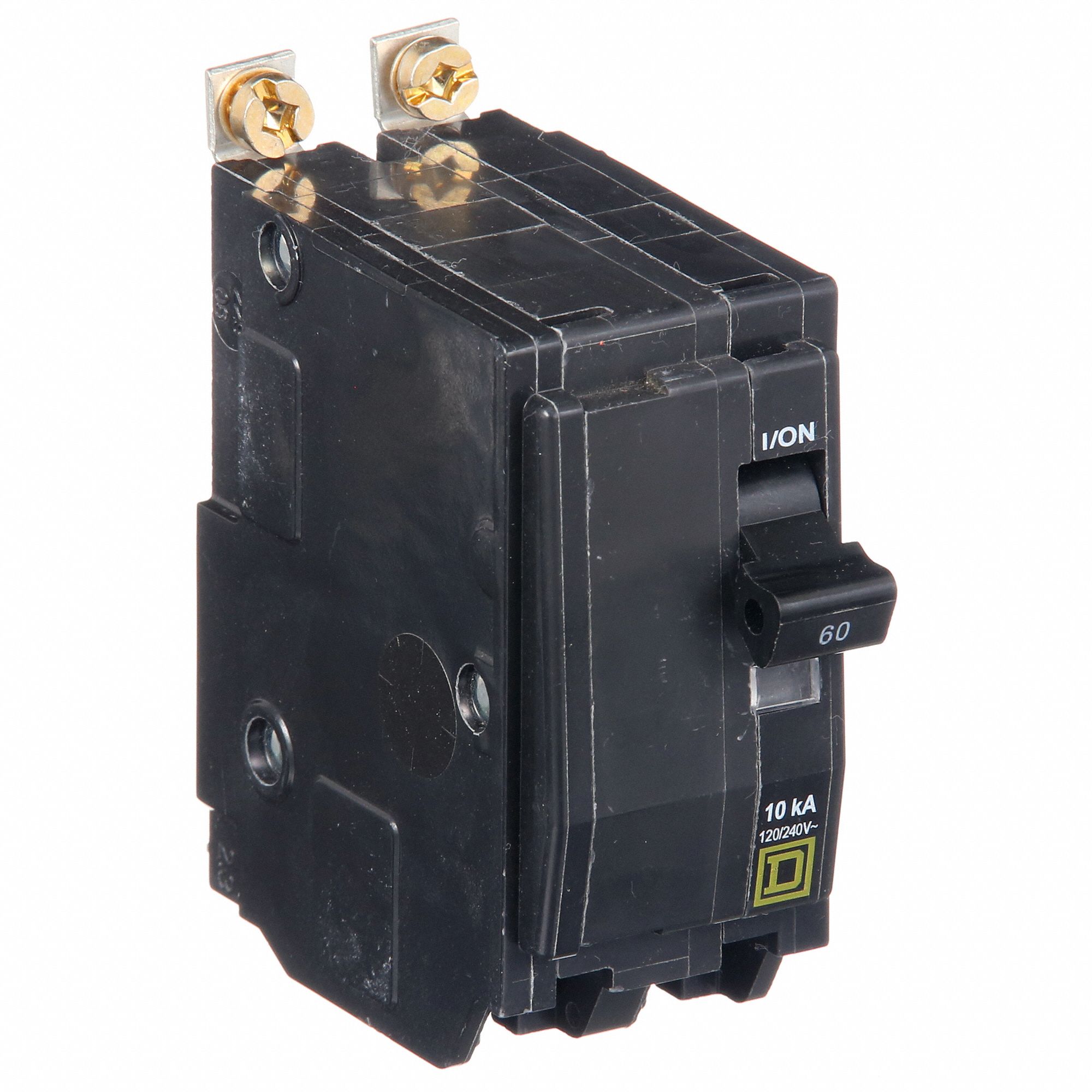 Miniature Circuit Breaker: 60 A, 120/240V AC, Single Phase, 10kA at 120/240V AC, 2 Poles