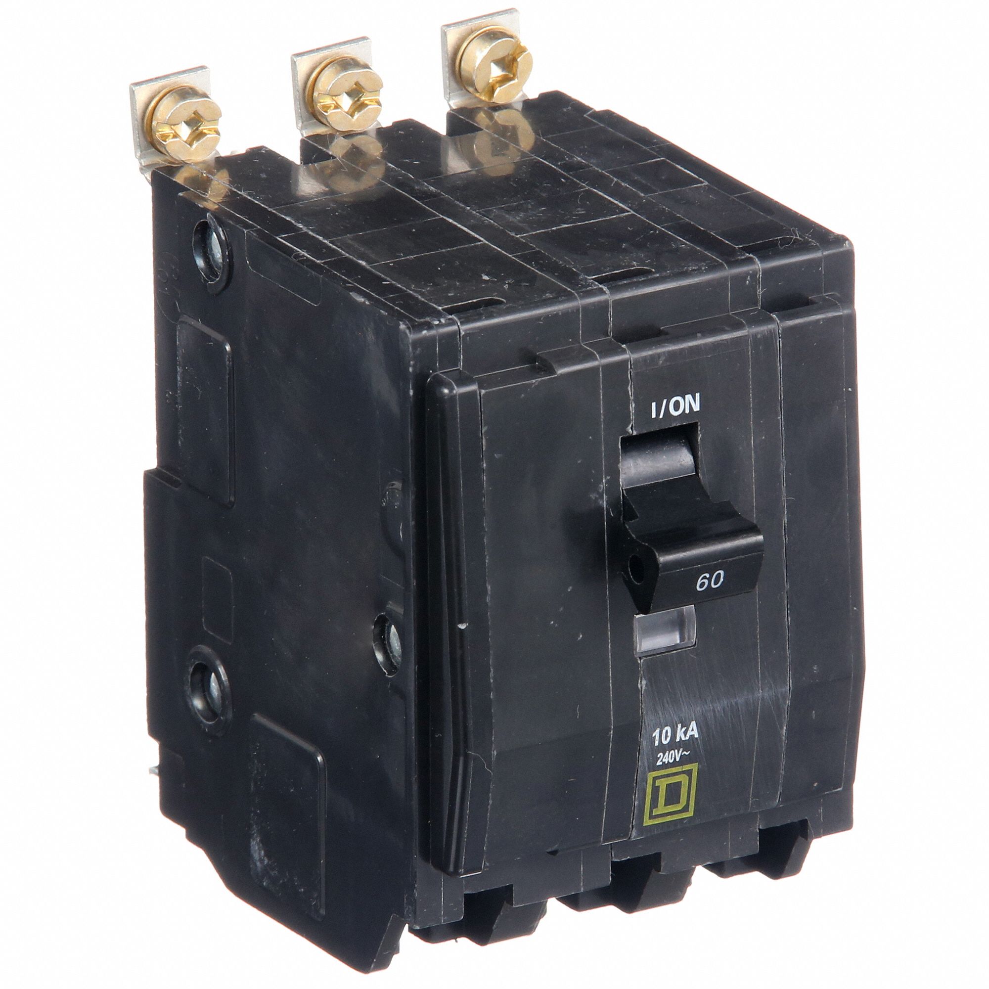 Miniature Circuit Breaker: 60 A, 120/240V AC, Three Phase, 10kA at 120/240V AC, 3 Poles