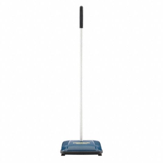 ORECK Stick Sweeper, Manual, 9 1/2 in Cleaning Path Width, 44 1/2 in