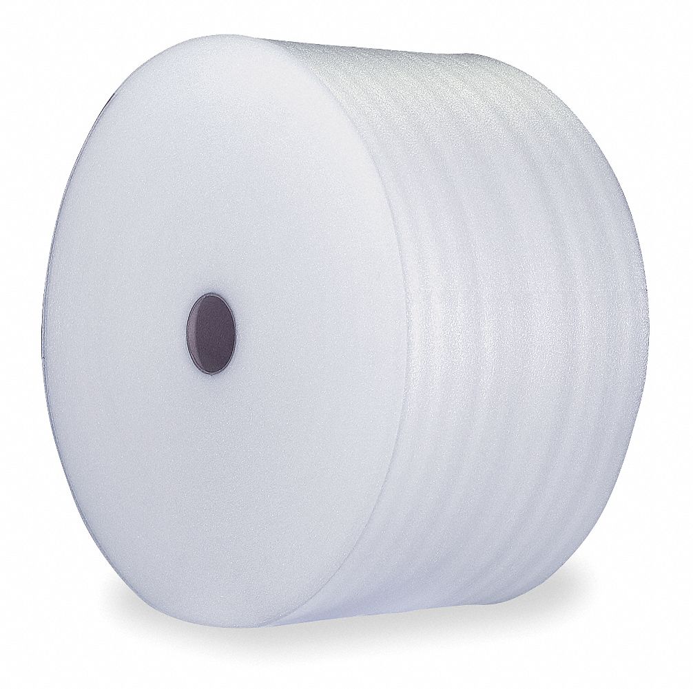 Foam Roll, Roll Width 12 in, Roll Length 275 ft - Grainger