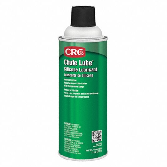 Crc Chute Lube, Silicone, H2 No Food Contact, 15 oz Spray Bottle, Yellow  03220