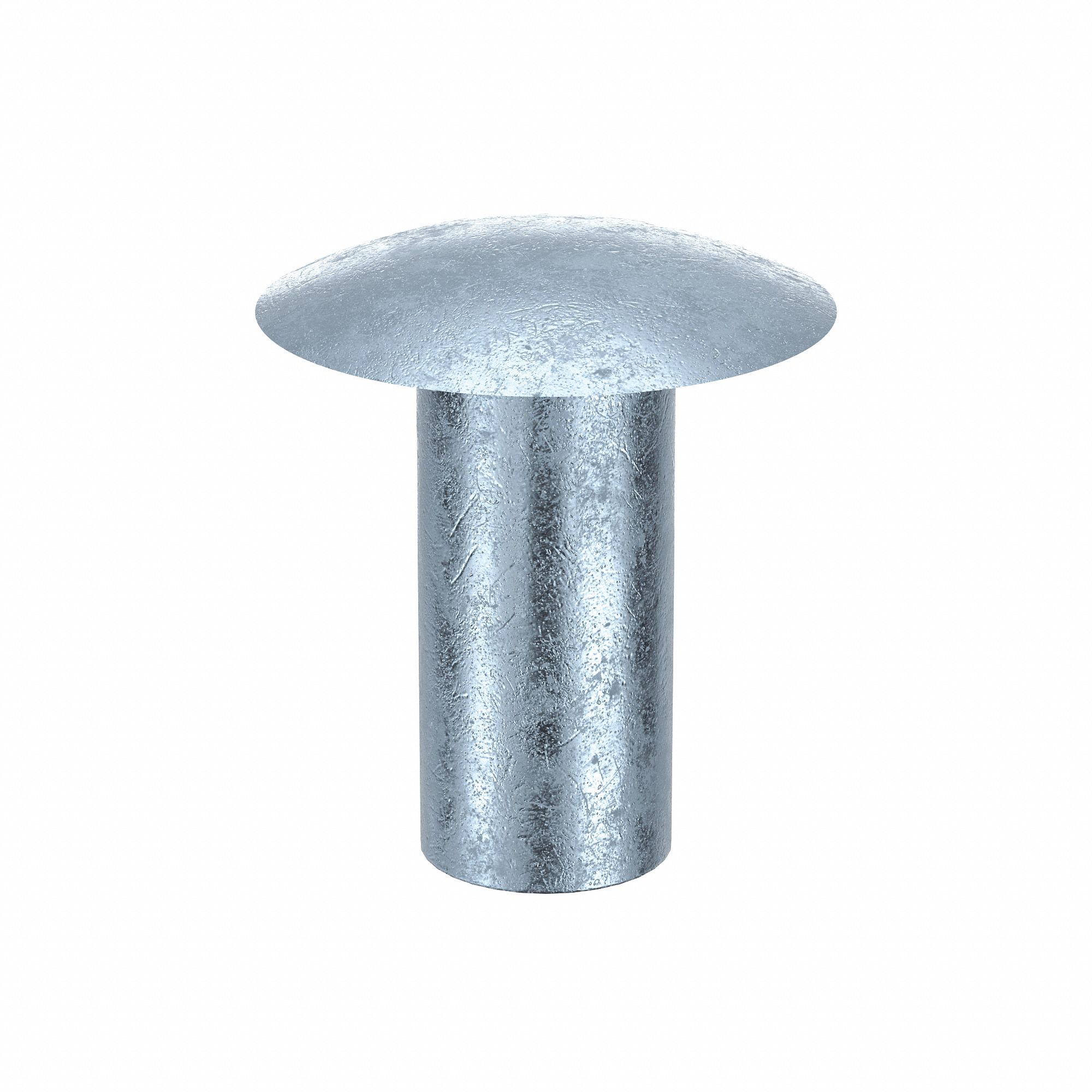 Truss Rivet Head, Steel, SemiTubular Rivet 1HBP91HBP9 Grainger