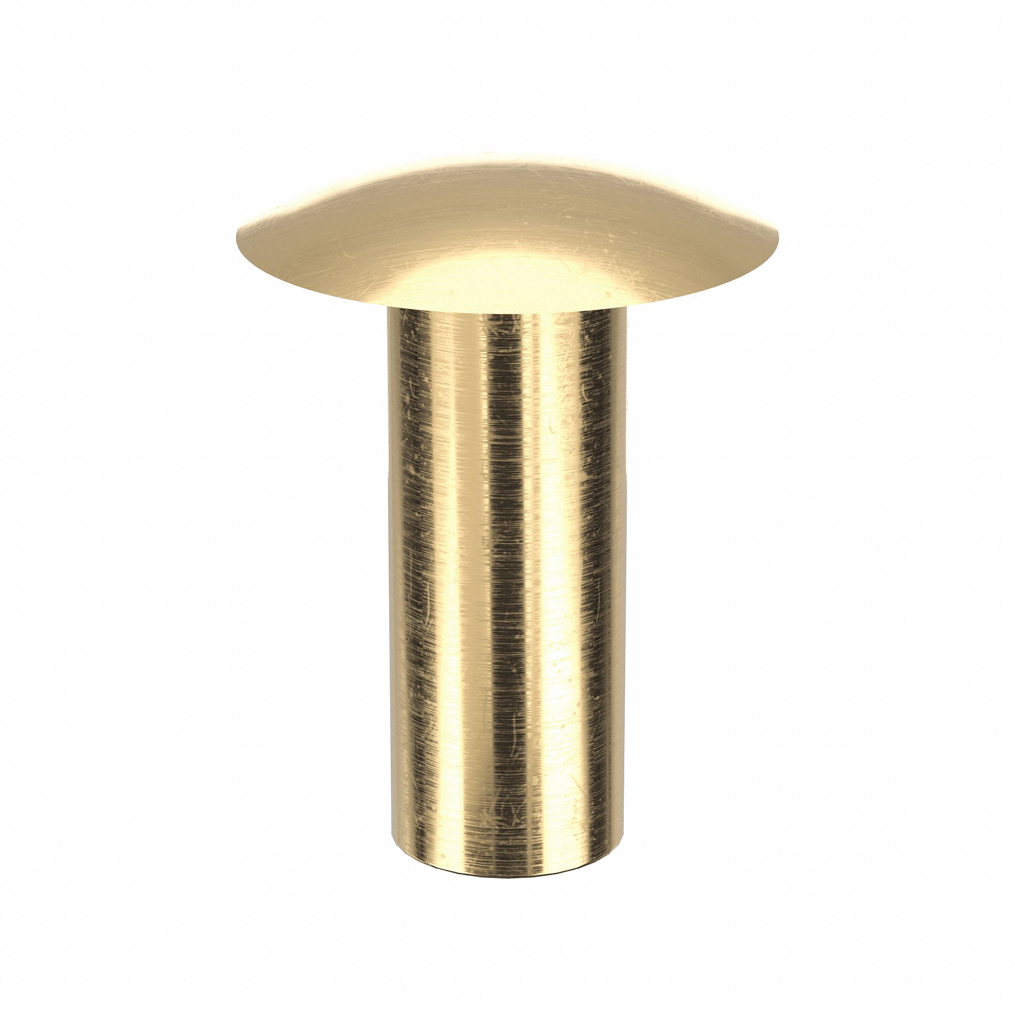 Tubular Rivet Diameter 4.00mm, Length 5.00mm, Material Brass (Pack Of