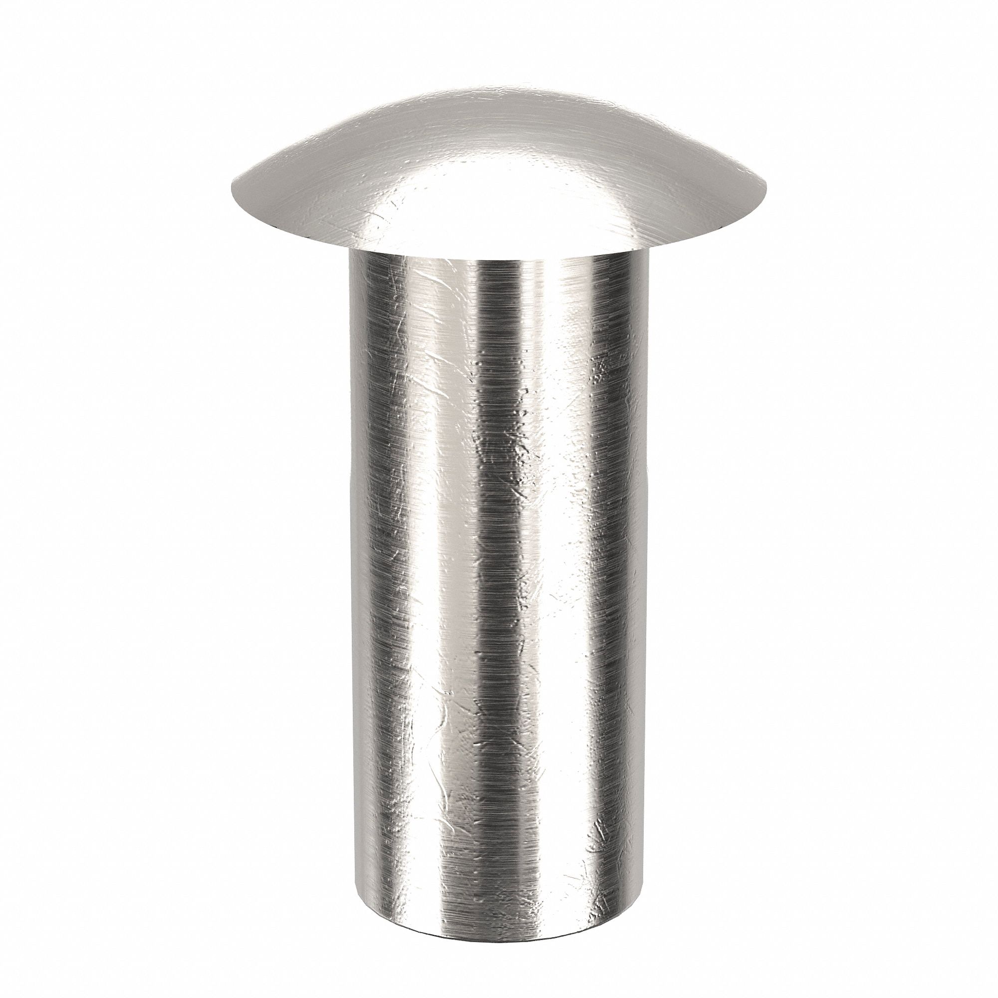 SEMI-TUBULAR RIVET, INCH, 0.248 IN SHANK DIA, 45/64 IN OVERALL L, 5052, 50 PK