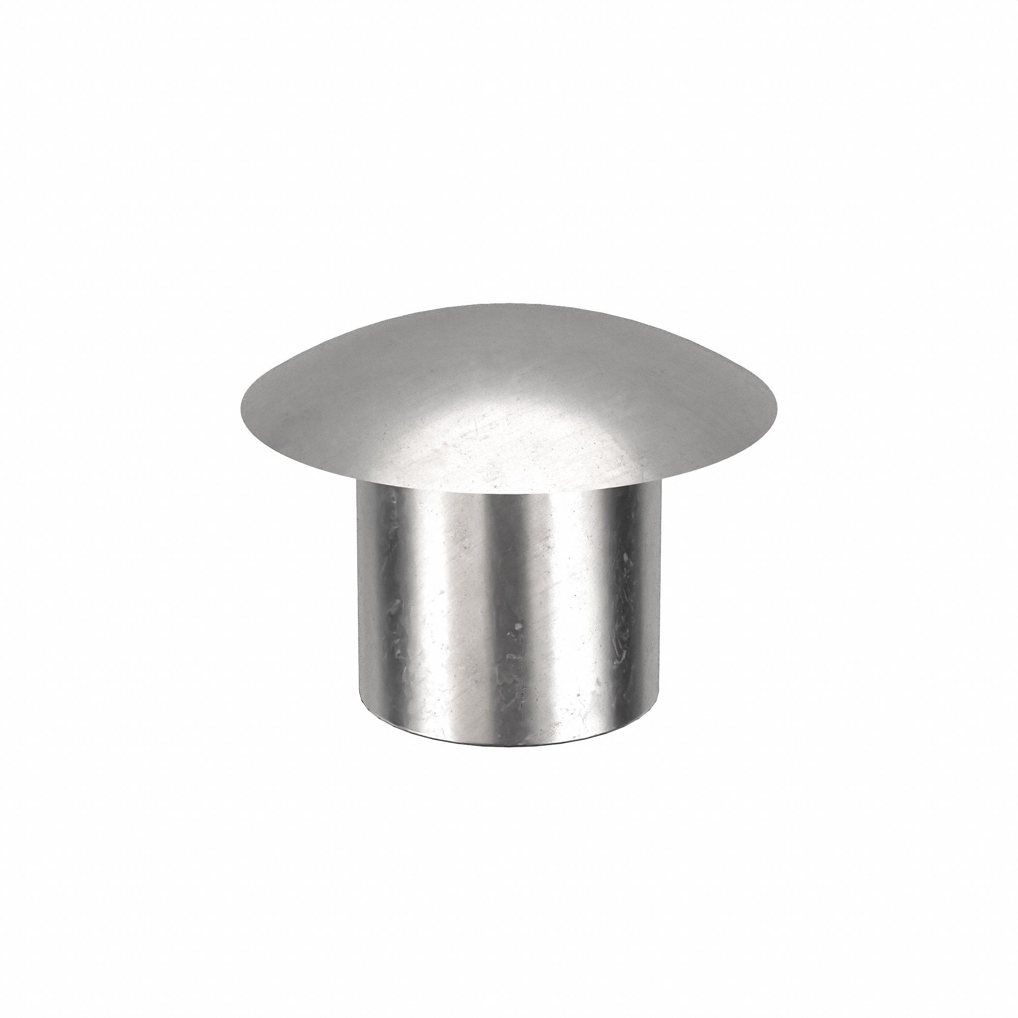 SEMI-TUBULAR RIVET, INCH, 0.12 IN SHANK DIAMETER, 5/32 IN OVERALL L, 300, 100 PK