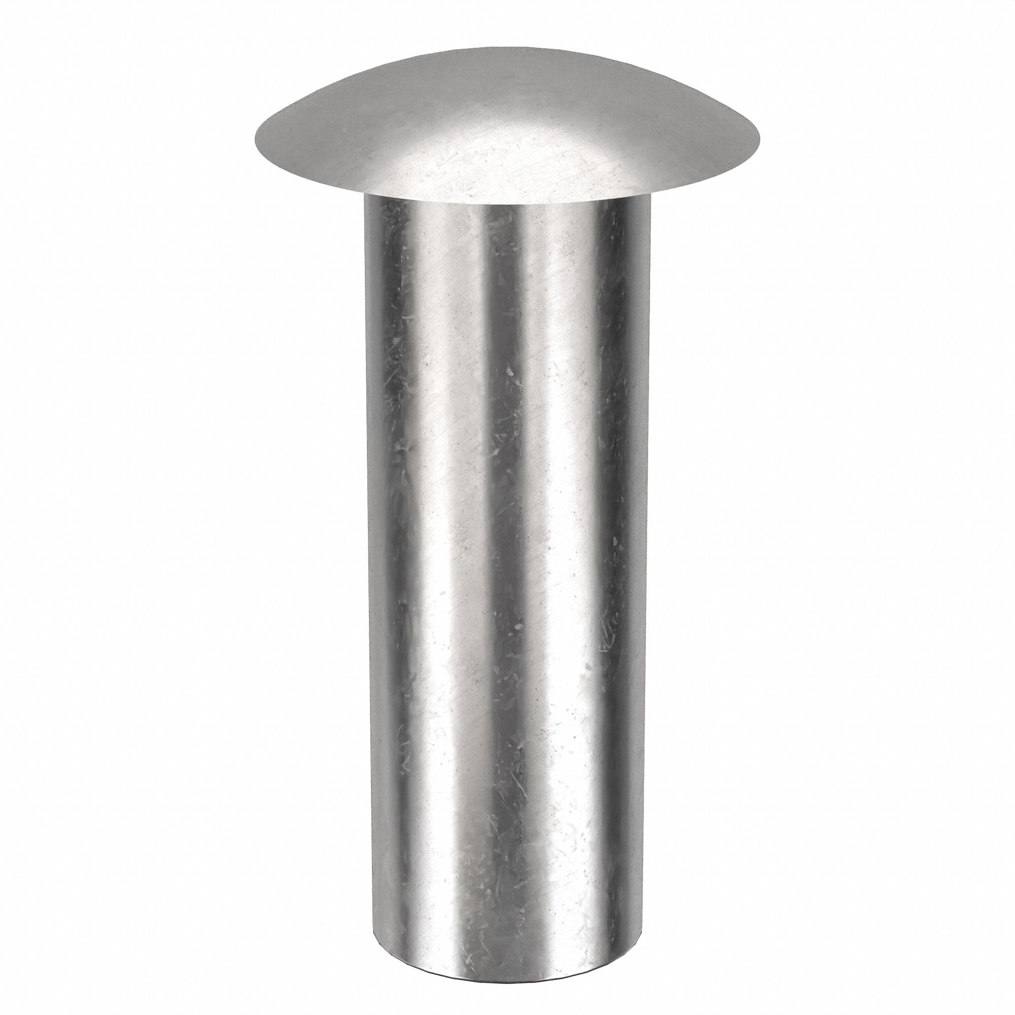 SEMI-TUBULAR RIVET, INCH, 0.12 IN SHANK DIAMETER, 13/32 IN OVERALL L, 300, 50 PK