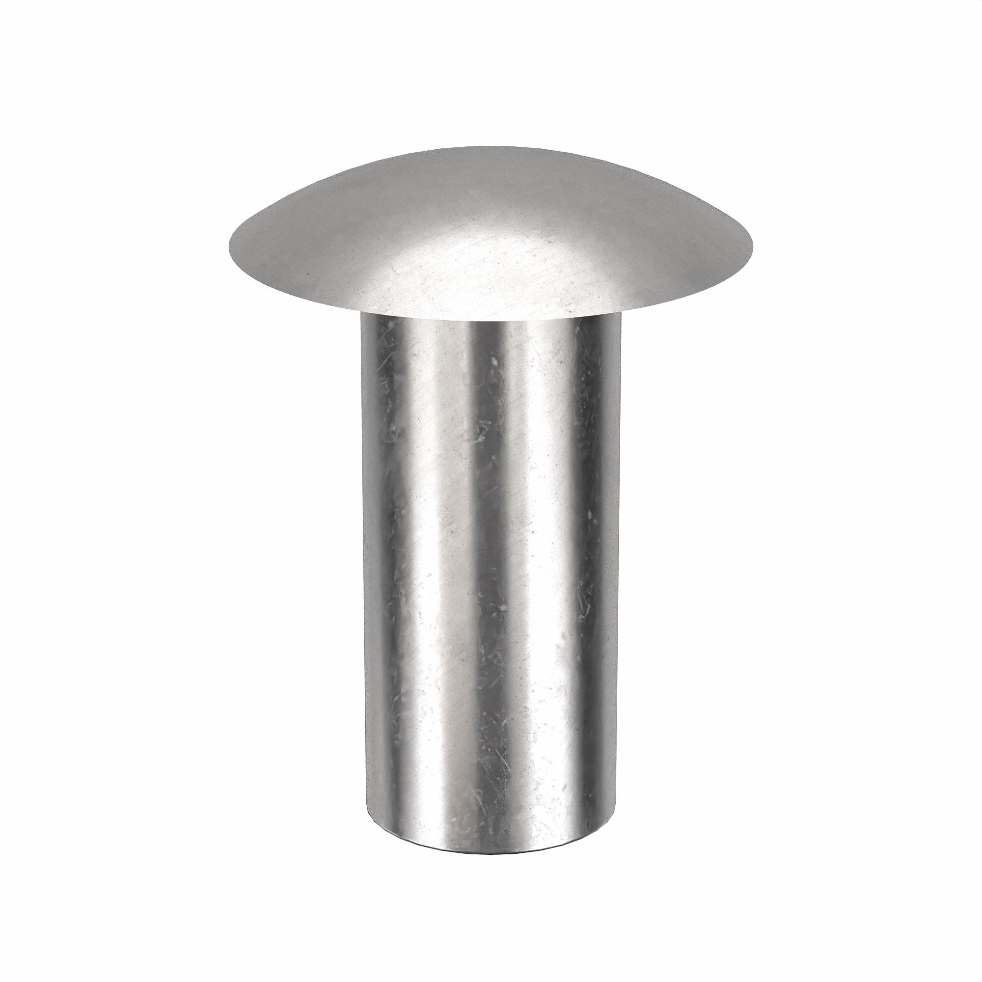 SEMI-TUBULAR RIVET, INCH, 0.1875 IN SHANK DIA, 7/16 IN OVERALL L, 300, 50 PK