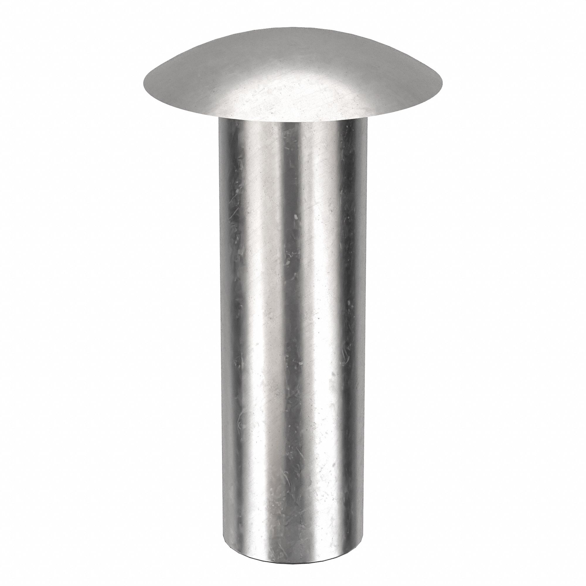 SEMI-TUBULAR RIVET, INCH, 0.1875 IN SHANK DIA, 11/16 IN OVERALL L, 300, 50 PK