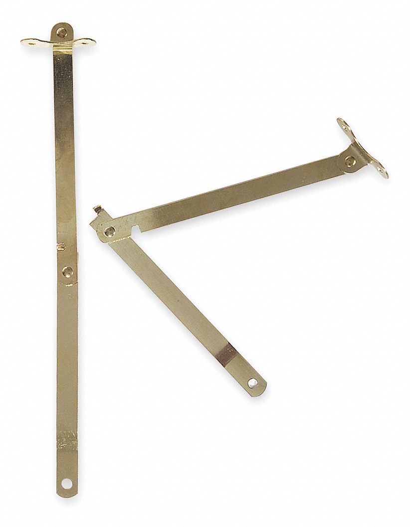 GRAINGER APPROVED Lid Support Bracket, Center Pivot, Steel, 11 in