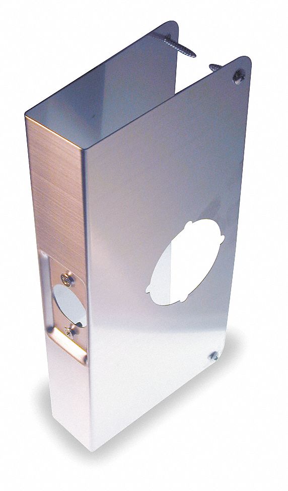 Grainger Approved Door Reinforcer Stainless Steel 1 3 4 Door