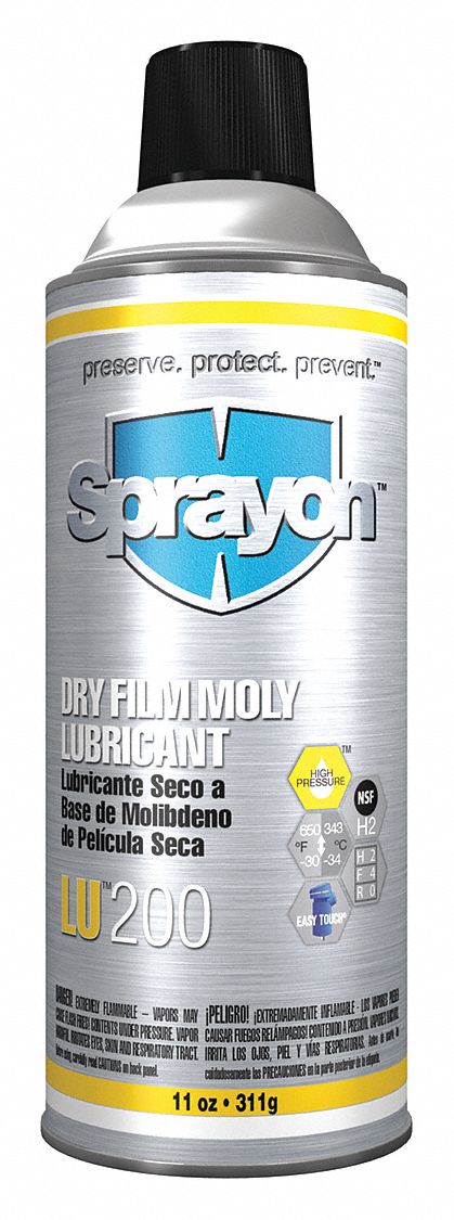 LUBRIFIANT FILM SEC MOLYBDN,AEROSOL,11OZ