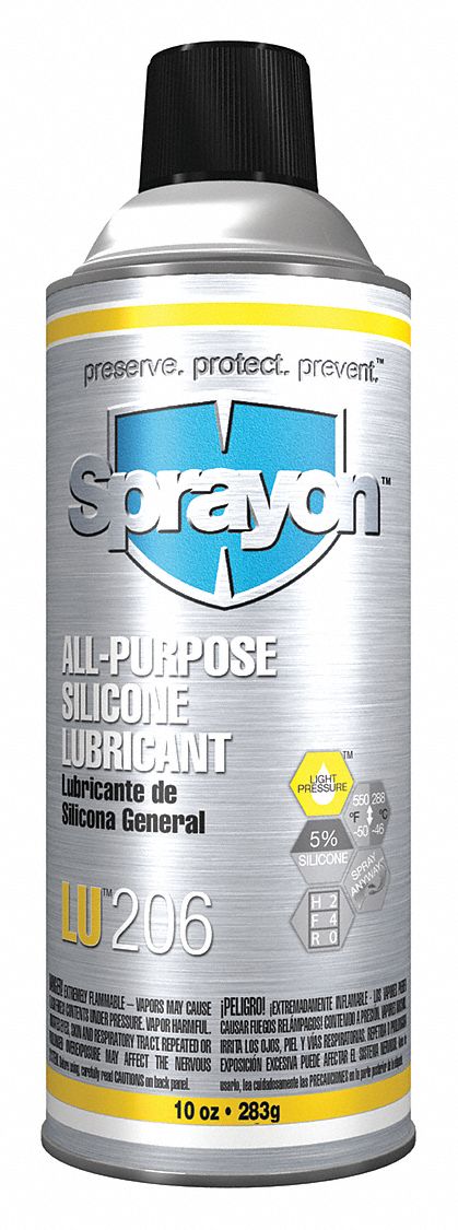 SILICONE LUBRICANT,AEROSOL,10OZ