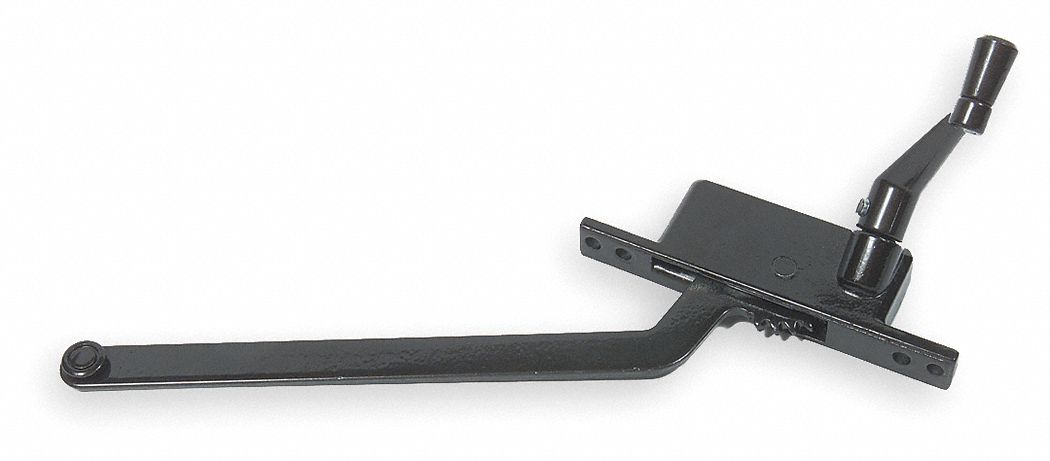 GRAINGER APPROVED 1HGL2 Window Operator,Left,Zinc,11 9/16 in Arm 1HGL2