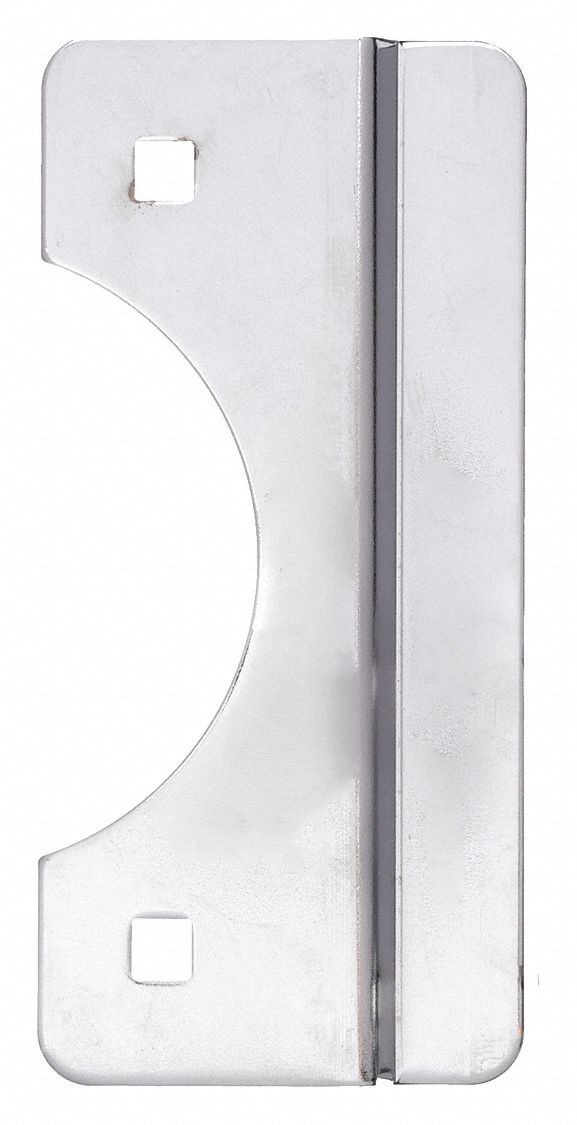 6 in Lg, 3 in Wd, Door Latch Guard 1HJL51HJL5 Grainger