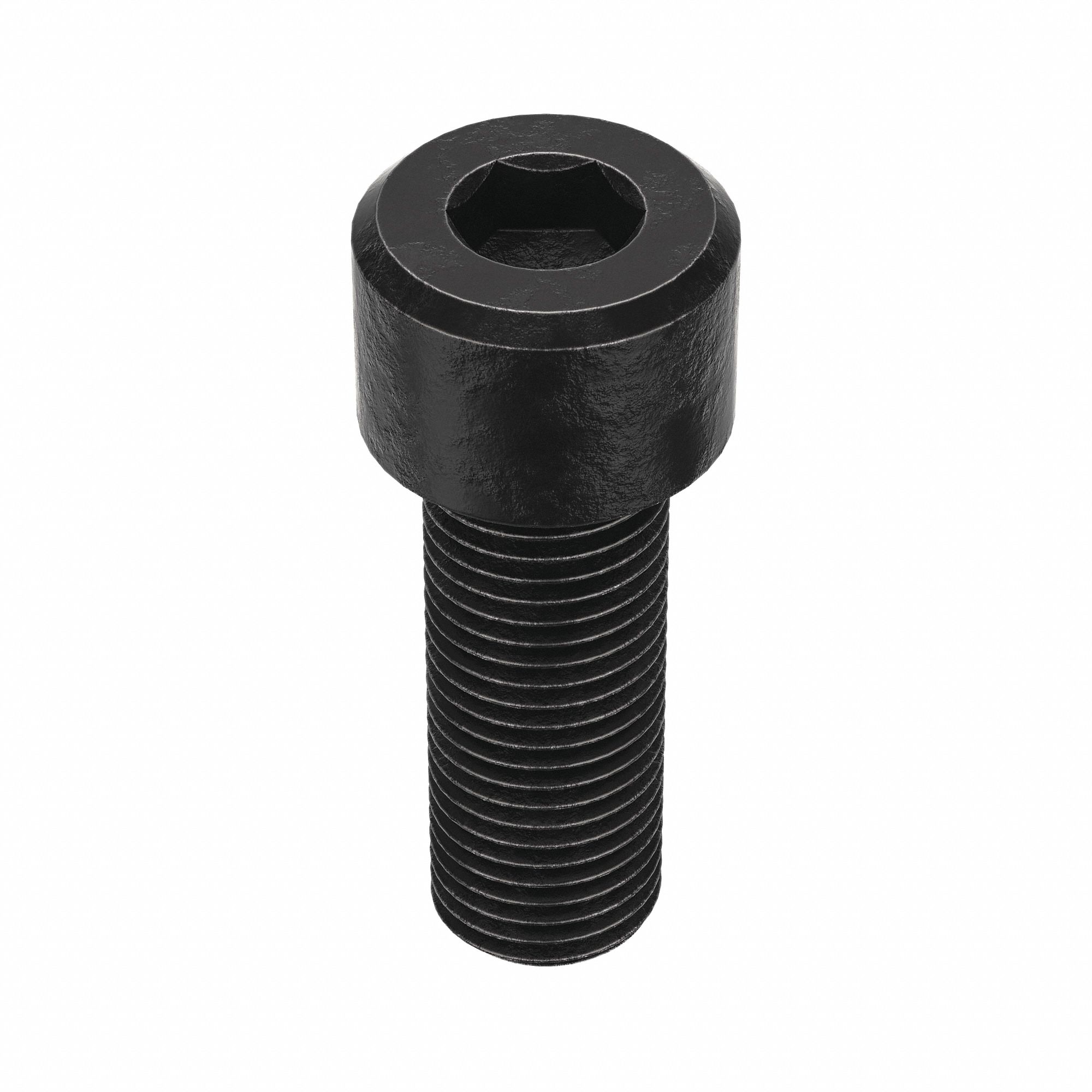 Socket Head Cap Screw: 1 1/2"-6 Thread Size, 4 in Lg, Std, Black Oxide, Alloy Steel, 1.5 in Head Ht