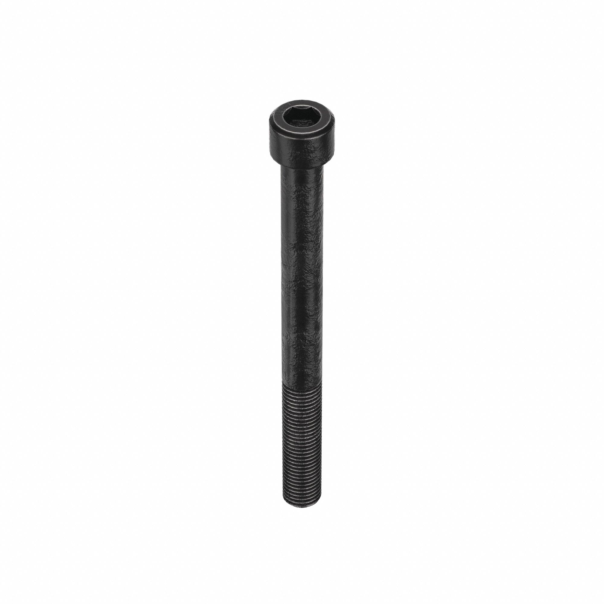 Socket Head Cap Screw: 1"-8 Thread Size, 11 in Lg, Std, Black Oxide, Alloy Steel, 1 in Head Ht