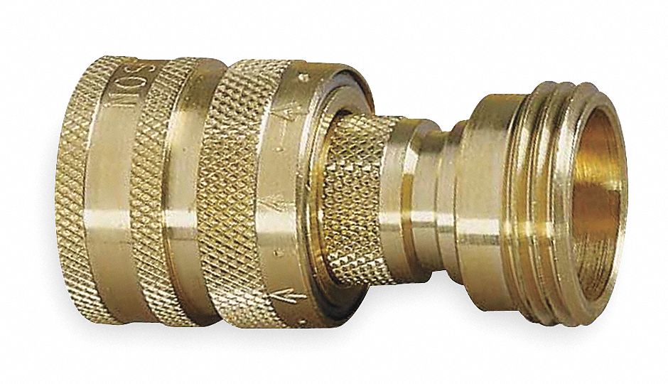 3/4'' Garden Hose Quick Connect Water Hose Fit Brass Female Male Connector Set 