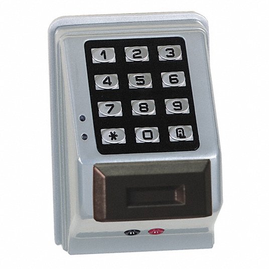 Access Control Keypad: Keypad and Proximity Card Reader, Zinc Alloy, 0 Keys