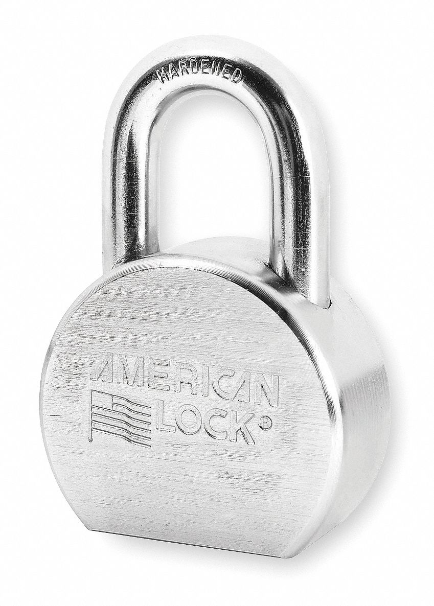 Rekeyable Padlock,1-1/16 In H,KA,6 Pin