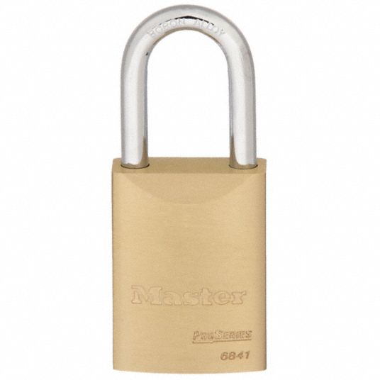 Master Lock Keyed Padlock, 1-9/16-in Wide x 7/8-in Shackle in the Padlocks  department at