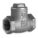 SWING CHECK VALVE, SWING, INLINE VALVE BODY, 1¼ IN PIPE, FNPT X FNPT, BRASS