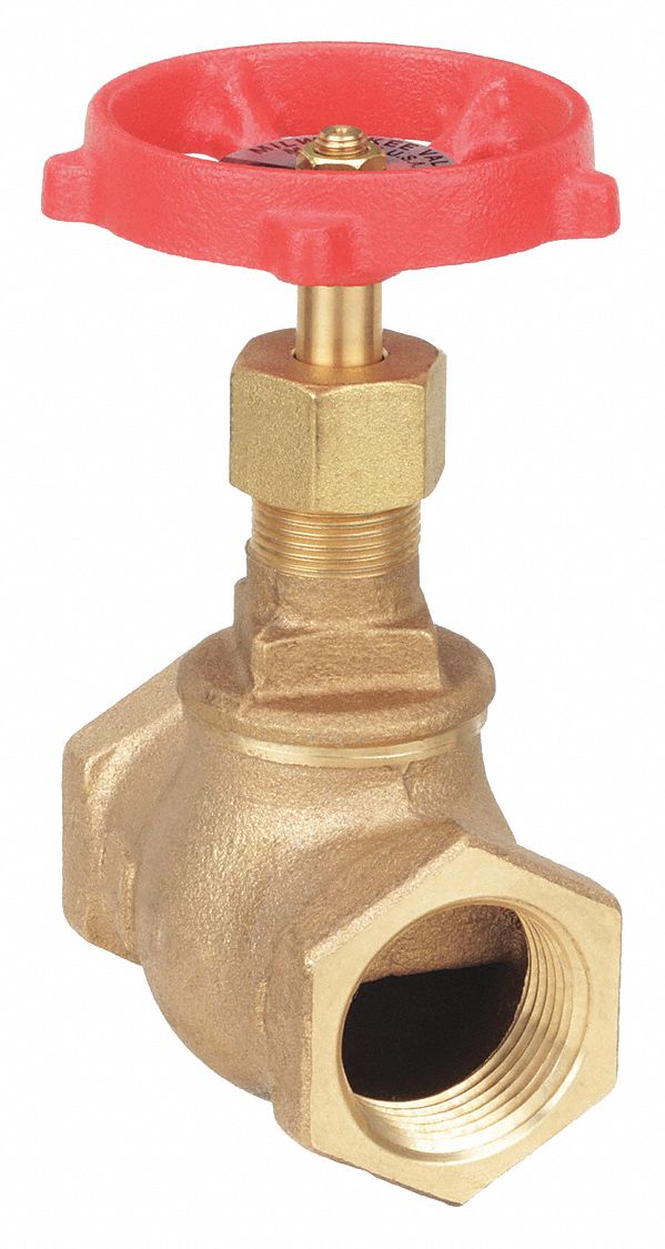 Globe Valve: For Gas/Oil/Steam/Water Media, Bronze, Z-Body, 1 in Pipe Size, Female