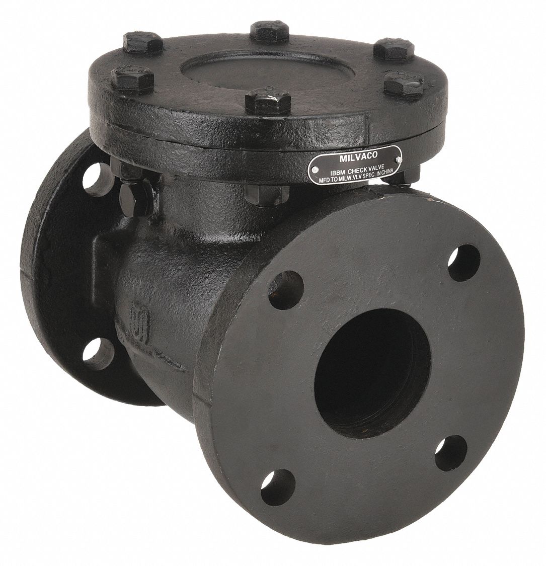 MILWAUKEE VALVE, Single Flow, Inline Swing, Swing Check Valve - 1JNL4 ...