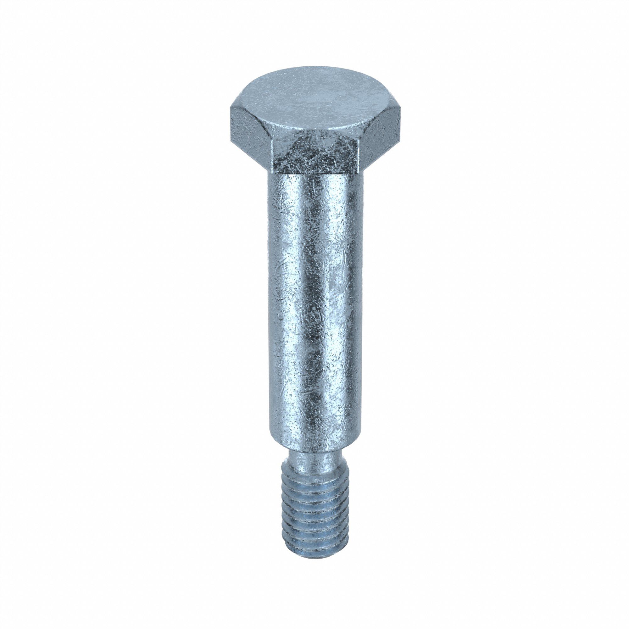Shoulder Screw: Std Shoulder Screw, 3/8"-16 Thr Size, 3/4 in Thr Lg, 1 3/4 in Shoulder Lg, Hex, 2 PK