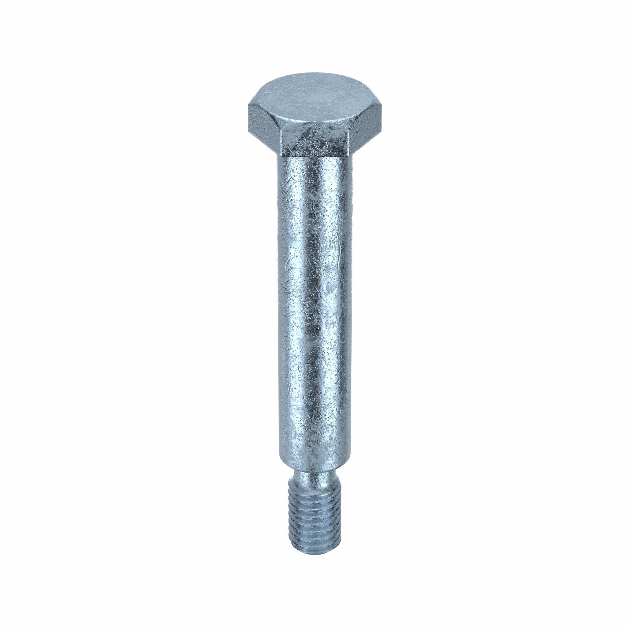 Shoulder Screw: Std Shoulder Screw, 3/8"-16 Thr Size, 3/4 in Thr Lg, 2 1/2 in Shoulder Lg, Hex, 2 PK