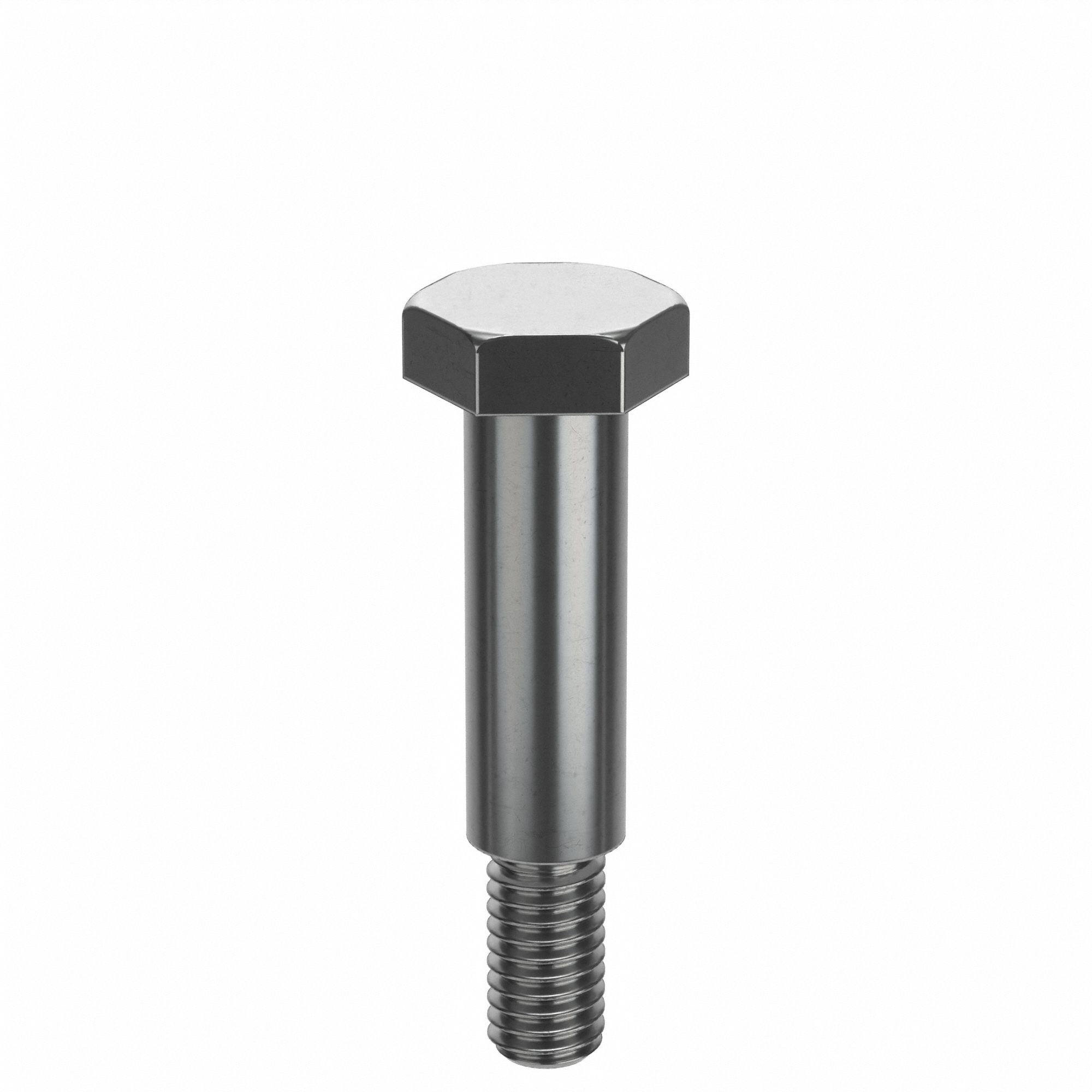 Shoulder Screw: Std Shoulder Screw, 3/8"-16 Thr Size, 3/4 in Thr Lg, 1 7/8 in Shoulder Lg, Hex